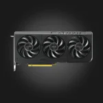ASUS Prime GeForce RTX 5060 OC Edition 8GB — წინა ხედი სამი ვენტილატორით