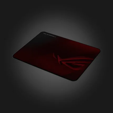 ASUS ROG Scabbard II M Black მაუსპადი — ზედაპირის კუთხური ხედი