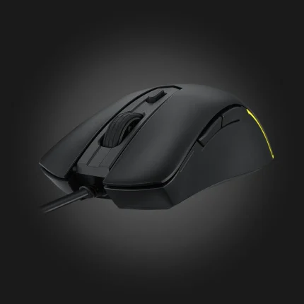ASUS TUF Gaming M3 Gen II Black მაუსი — წინა კუთხური ხედი