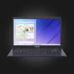 Asus Vivobook Go 14 E410KA-CL4128 N4500 4GB 128GB Star Black — წინა ხედი, ეკრანი და კლავიატურა