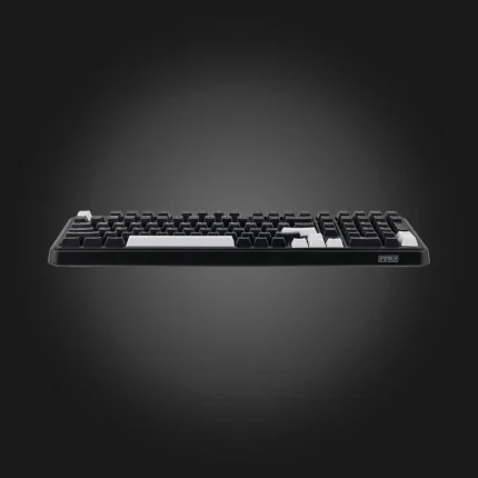 Epomaker TH99 ANSI (Cherry Profile) Sea Salt Silent Switch Black — front view