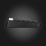 Epomaker TH99 ANSI (Cherry Profile) Sea Salt Silent Switch Black — გვერდითი ხედი