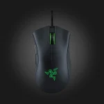 Razer DeathAdder Essential Black — მაუსის ხედი ზემოდან