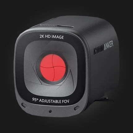 Anker PowerConf C200 — კამერის კორპუსი დახურული ობიექტივის საფარით