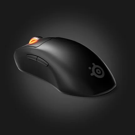 SteelSeries Prime Mini Wireless Black — ზედა და მარცხენა გვერდის ხედი