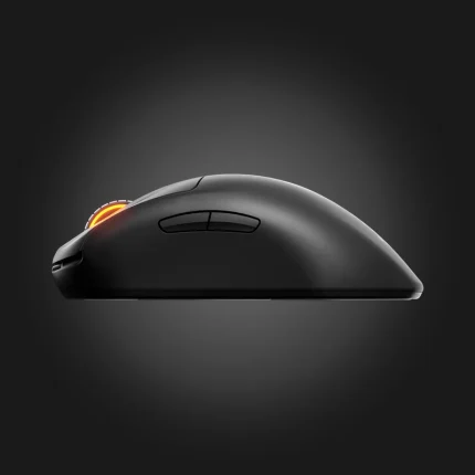 SteelSeries Prime Mini Wireless Black — მარცხენა გვერდი და გვერდითი ღილაკები