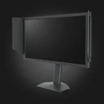 BenQ ZOWIE XL2566X+ — მონიტორის წინა ხედი კუთხით