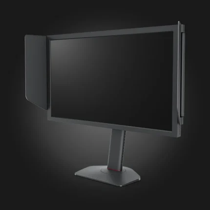 BenQ ZOWIE XL2566X+ — Monitorს წინა ხედი კუთხით