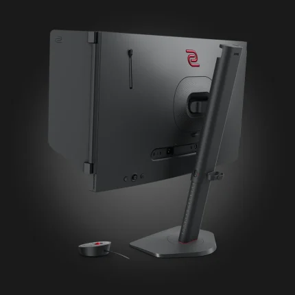 BenQ ZOWIE XL2566X+ — Monitorს უკანა ხედი და S Switch