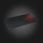 ASUS ROG Sheath XXL Black/Red mouse pad — angled view from the left