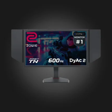 BenQ ZOWIE XL2586X+ 24.1″ 600Hz DyAc 2 — წინა ხედი