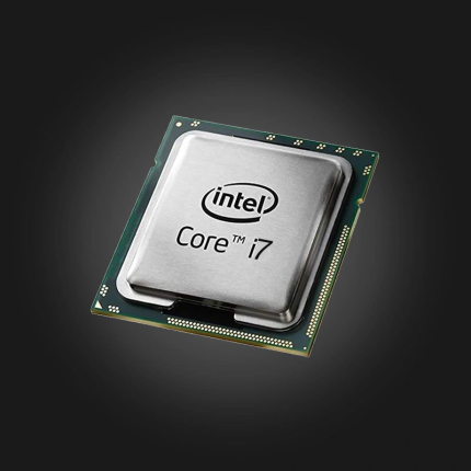 Intel Core i7 ოჯახის საერთო საილუსტრაციო სურათი