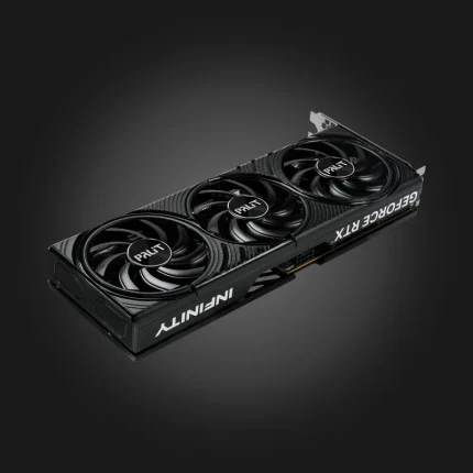 Palit GeForce RTX 5060 Ti Infinity 3 16GB — სამფანიანი გაგრილების წინა ხედი