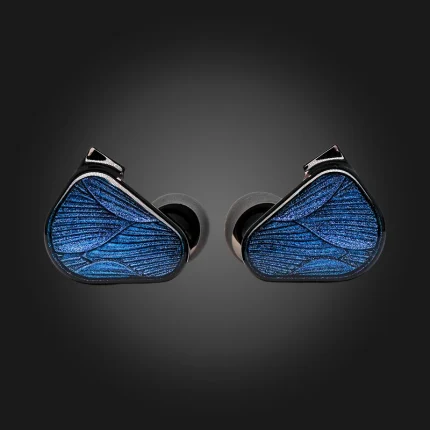 Truthear ZERO:BLUE2 Blue IEM — ორივე ყურსასმენის წინა ხედი