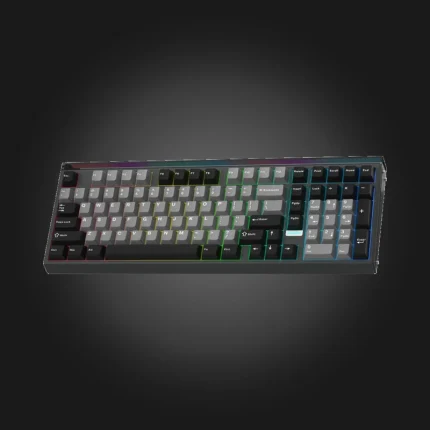 AULA Hero99 Black Gray — კლავიატურის წინა ხედი
