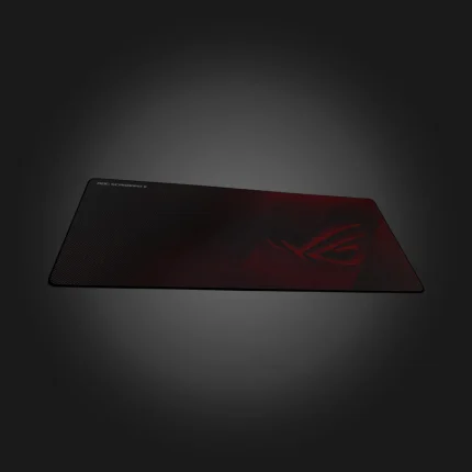 ASUS ROG Scabbard II XXL Black/Red მაუსპადი — კუთხური ხედი