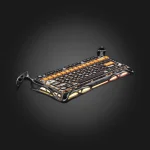 GravaStar Mercury K1 Pro CyberFlare კლავიატურა — წინა ხედი