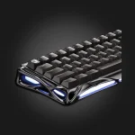 GravaStar Mercury V60 Pro GunMetal keyboard — close-up details