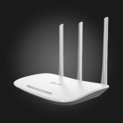 TP-Link TL-WR845N Wi-Fi როუტერი — გვერდითი რაკურსი