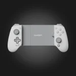 GameSir G8+ MFi White — წინა ხედი USB-C კონექტორით