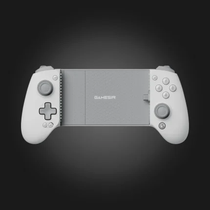 GameSir G8+ MFi White — წინა ხედი USB-C კონექტორით