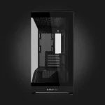 Lian Li VECTOR V100 MINI Black — წინა ხედი ფანების გარეშე