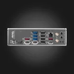 MSI MAG X870E TOMAHAWK WIFI — rear I/O panel ports