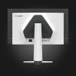 BenQ MOBIUZ EX271UZ 26.5" 4K UHD 240Hz 0.03ms QD-OLED White — monitor rear view