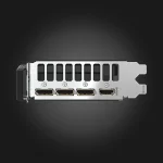 Gigabyte GeForce RTX 5060 Ti WINDFORCE OC 16G — ports view, three DisplayPort and one HDMI