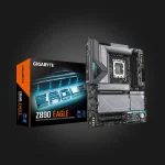 Gigabyte Z890 EAGLE დედაპლატა — შეფუთვასთან ერთად