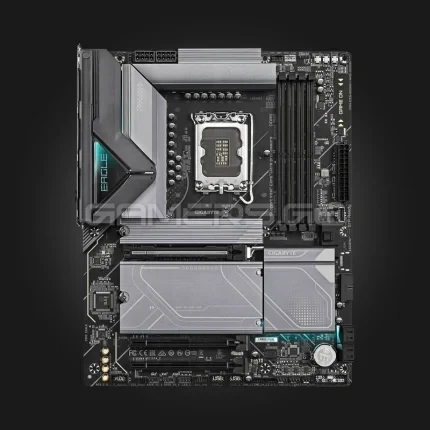 Gigabyte Z890 EAGLE დედაპლატა — წინა ხედი
