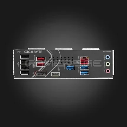 Gigabyte Z890 EAGLE დედაპლატა — უკანა პორტები