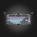 GravaStar Mercury V75 Pro Cyberpunk კლავიატურა — ზედხედი
