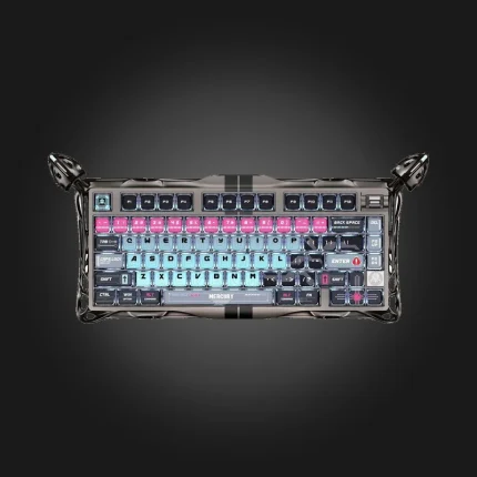 GravaStar Mercury V75 Pro Cyberpunk კლავიატურა — ზედხედი