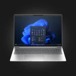 HP ProBook 4 G1iR 16" Core 7 150U 24GB 512GB Silver — პირდაპირი წინა ხედი, ეკრანი და ციფრული ბლოკი