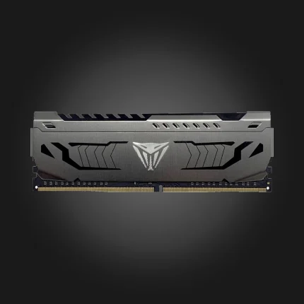 Patriot Viper Steel 16GB (1x16GB) DDR4 3200MT/s CL16 — ერთი მოდულის წინა ხედი