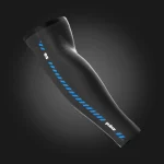 Pulsar ES Gaming Arm Long L — შავი გრძელი სამკლაური ლურჯი ზოლებით