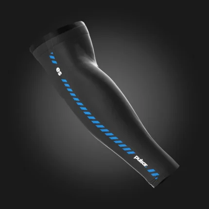 Pulsar ES Gaming Arm Long L — შავი გრძელი სამკლაური ლურჯი ზოლებით