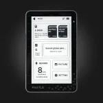 Reetle SmartInk I Black — ეკრანი და წინა მხარე