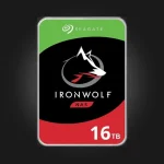 Seagate IronWolf NAS 16TB მყარი დისკის წინა მხარე