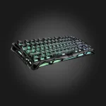 GravaStar Mercury V75 Stealth Black — კლავიატურის სრული ხედი